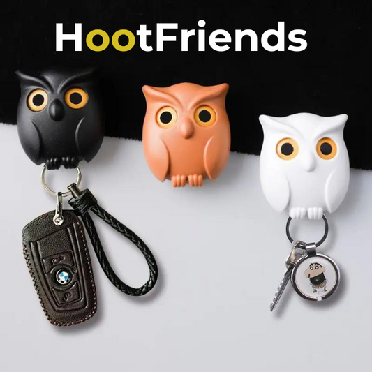 HootFriends - Magnetic Key Holder
